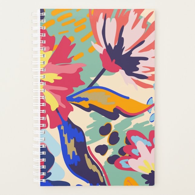 Forest and roses planner (Front)