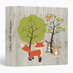 Forest Animals Baby Album Binder
