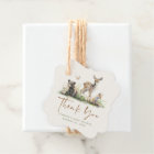 Forest Animals Cute Baby Shower Thank You