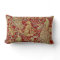 FOREST ANIMALS ,FOX, PEACOCK, HARE IN RED FLORAL