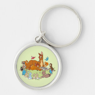 Forest Animals Greeting Prince Bambi Keychain