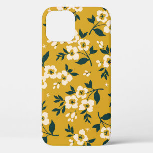 Forest animals, masks, virus pattern. iPhone 12 case