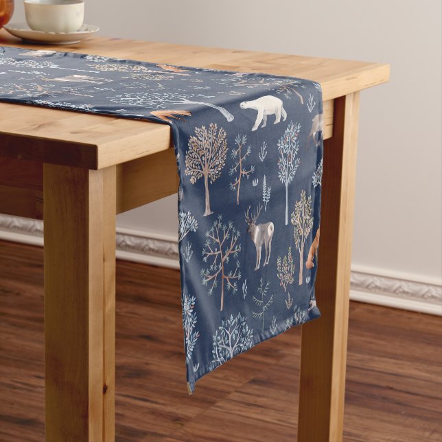 Forest Animals  Short Table Runner (In Situ)