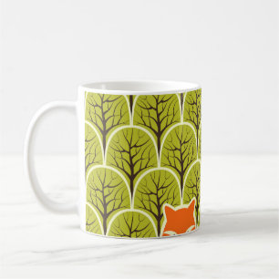 Forest Animals Vintage Pattern Coffee Mug