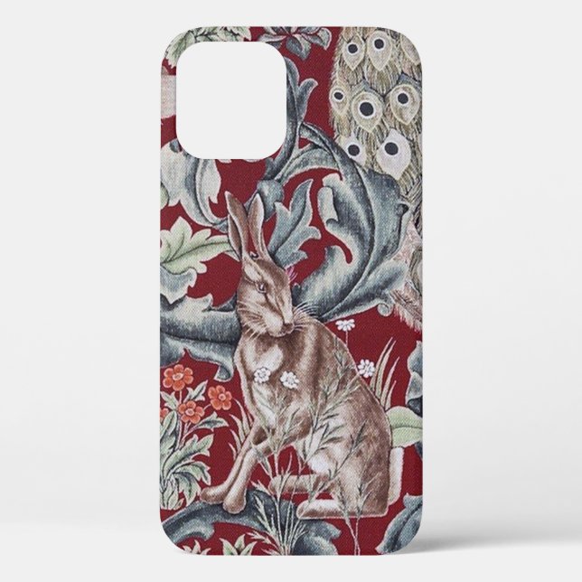 Forest Animals, William Morris Case-Mate iPhone Ca Case (Back)