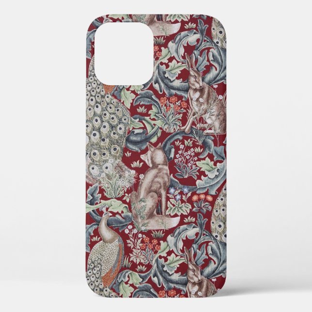 Forest Animals, William Morris Case-Mate iPhone Case (Back)
