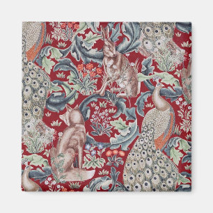 Forest Animals, William Morris Magnet