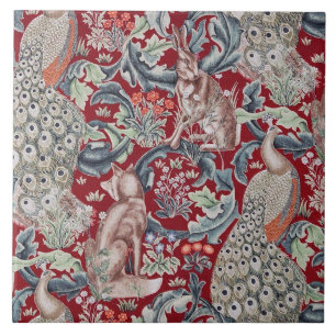 Forest Animals, William Morris Tile