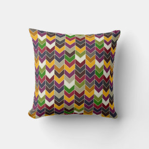 forest arrows throw pillow