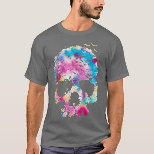 Forest art Mountain camping bird forest T-Shirt