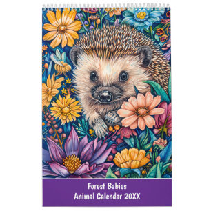 Forest Babies – Animal Calendar 2026