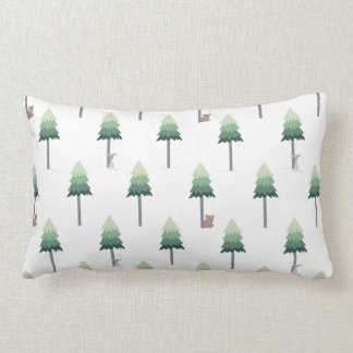 Forest babies lumbar pillow