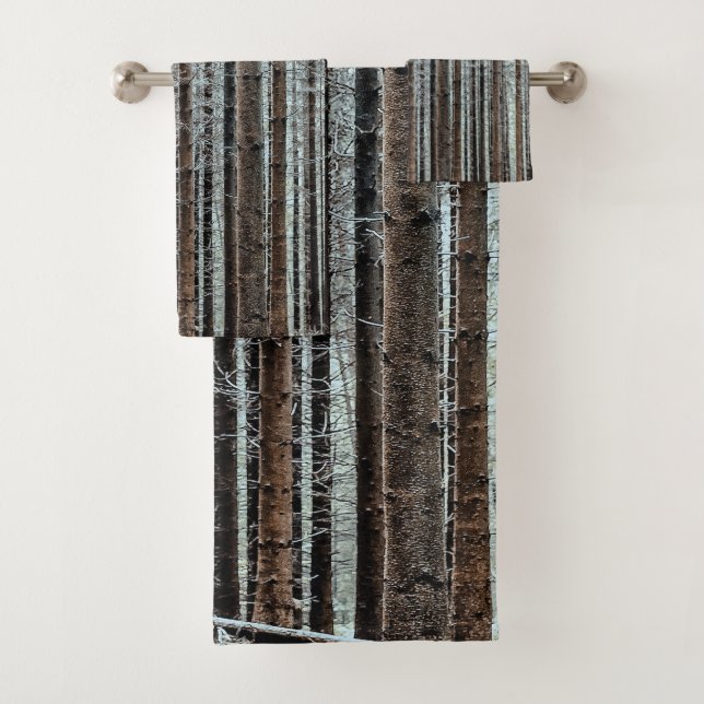 Forest Bath Towel Set (Insitu)