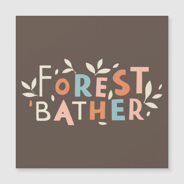 Forest Bather Custom Text (Front)