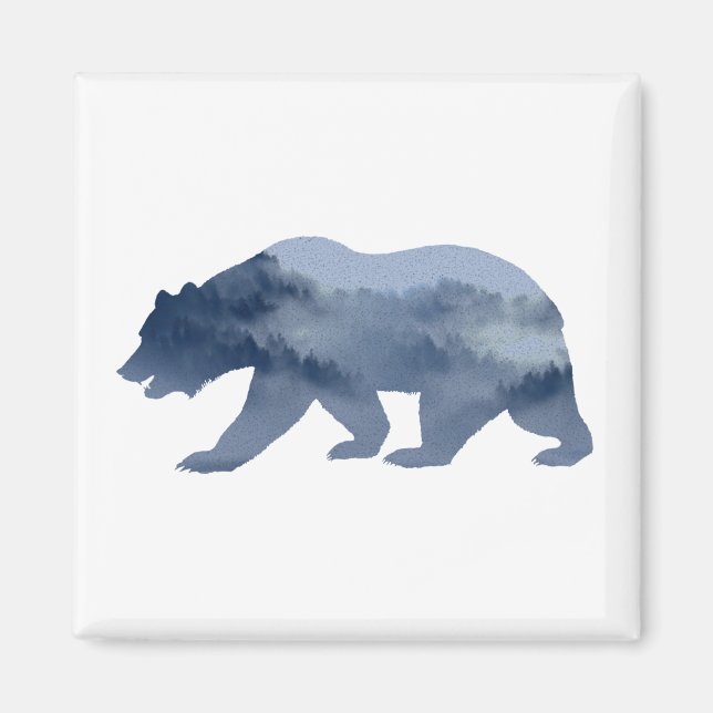 FOREST BEAR MAGNET (Front)