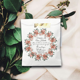 Forest Berries In Loving Memory Seed Pack Favour Bag