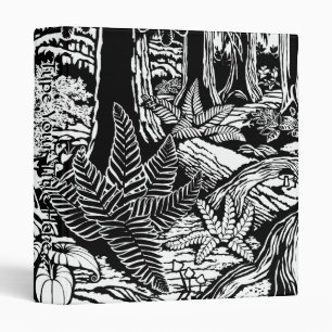 Forest Binder Canadian Landscape Art School Binder