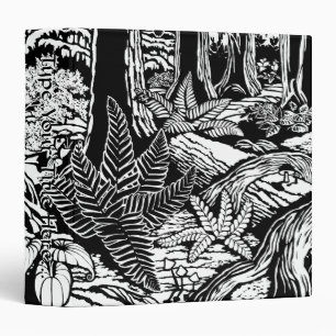 Forest Binder Canadian Landscape Art School Binder