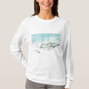 Forest birds in winter T-Shirt