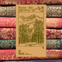 Forest bookplate