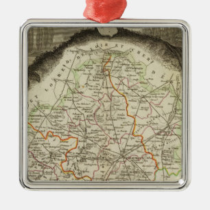 Forest Boundaries Metal Ornament