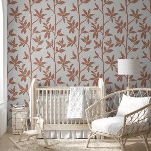 Forest Breeze Silhouette L 2b minimal botanic Wallpaper