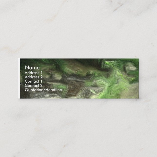 forest brook 2 mini business card (Front)