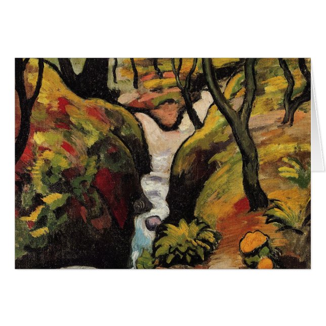 Forest Brook by August Macke Vintage Expressionism (Front Horizontal)