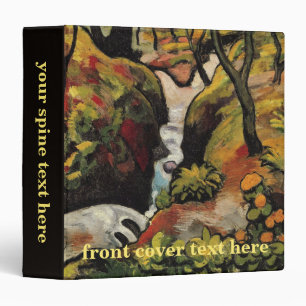 Forest Brook by August Macke Vintage Expressionism Binder