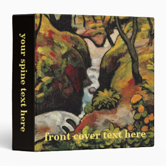 Forest Brook by August Macke Vintage Expressionism Binder