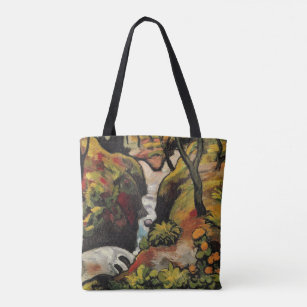 Forest Brook by August Macke Vintage Expressionism Tote Bag