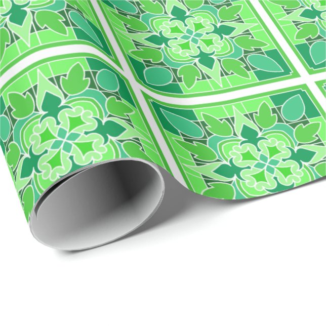 Forest Burst Wrapping Paper (Roll Corner)