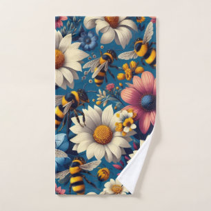 Forest buzz / Blossom Buzz Hand Towel