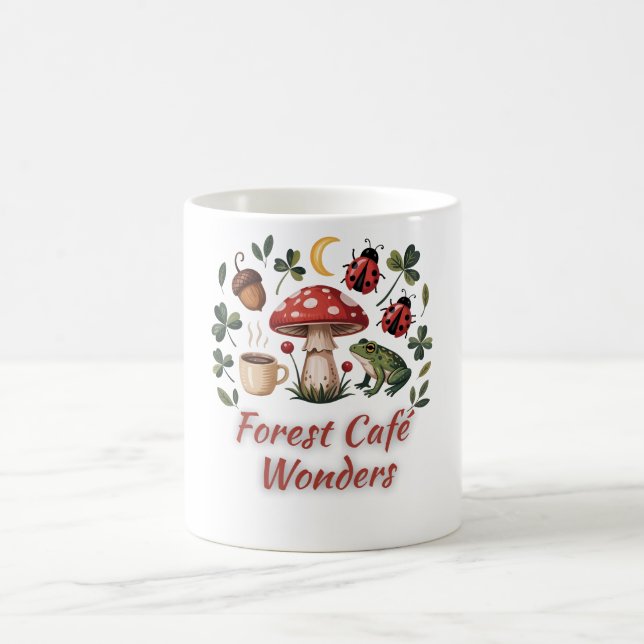 Forest Café Wonders Coffee Mug (Center)