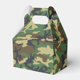 Forest Camo Favor Box