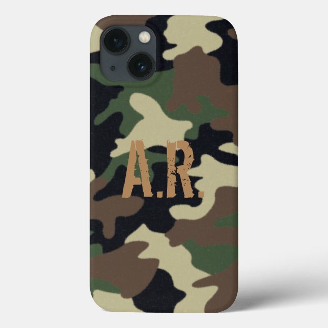 Forest Camo iPhone 6 Case (Back)