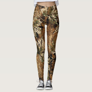 Forest Camo Pattern Leggings