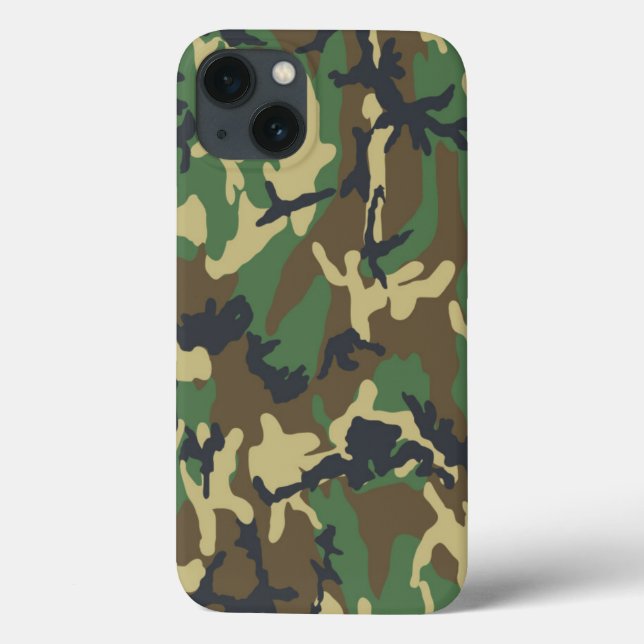 Forest Camouflage Iphone 6 Case (Back)