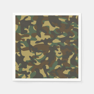 Forest Camouflage  Napkin