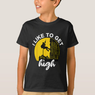 Forest Climber Bouldering Climb Outdoor Rock Climb T-Shirt