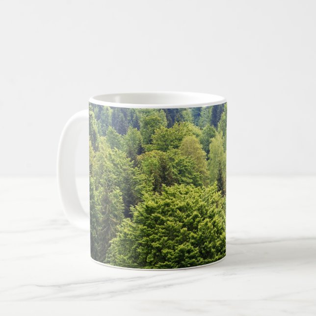 forest coffee mug (Front Left)