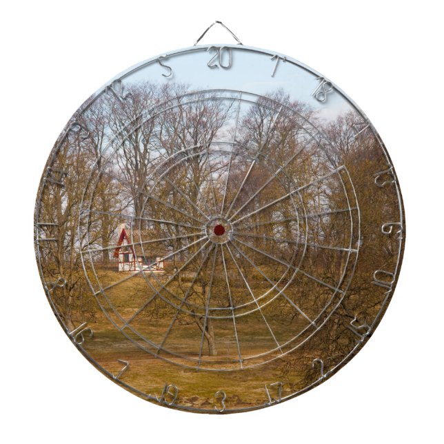 Forest cottage dartboard (Front)
