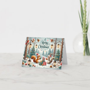 Forest Critters Card