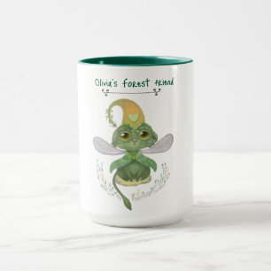 forest cute animal customized kid's mug