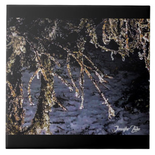 Forest Diamonds Tile