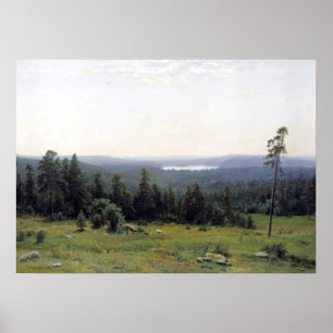 Forest Distance Ivan Shishkin Poster