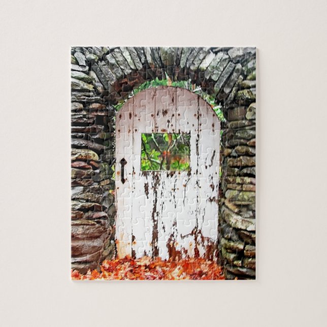 Forest Door, Hunter Mountain Jigsaw Puzzle (Vertical)