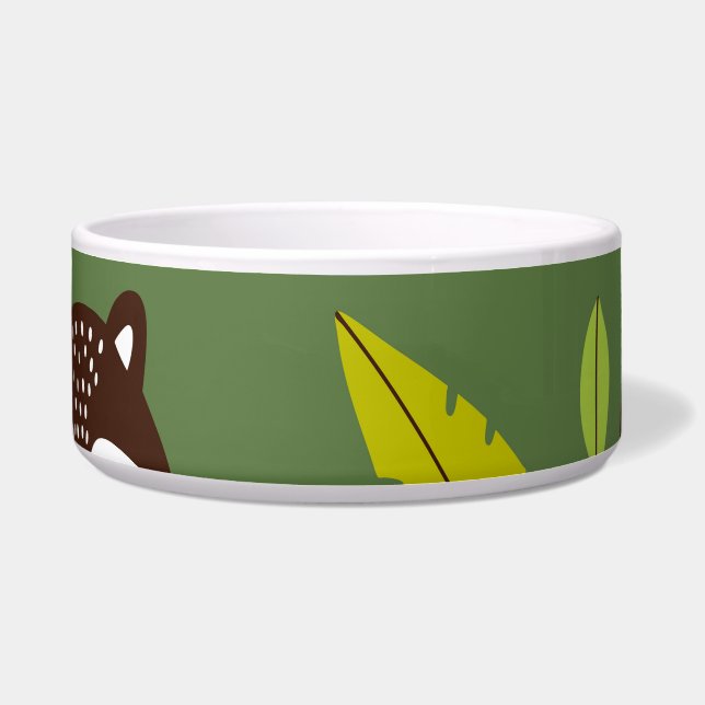 Forest dwellers: Scandinavian children's pattern. (Front)