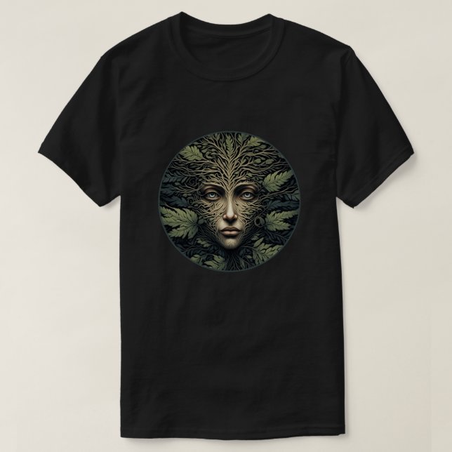 Forest Faces T-Shirt (Design Front)