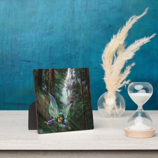 Forest Fairies and Waterfall Castle Plaque (Insitu)